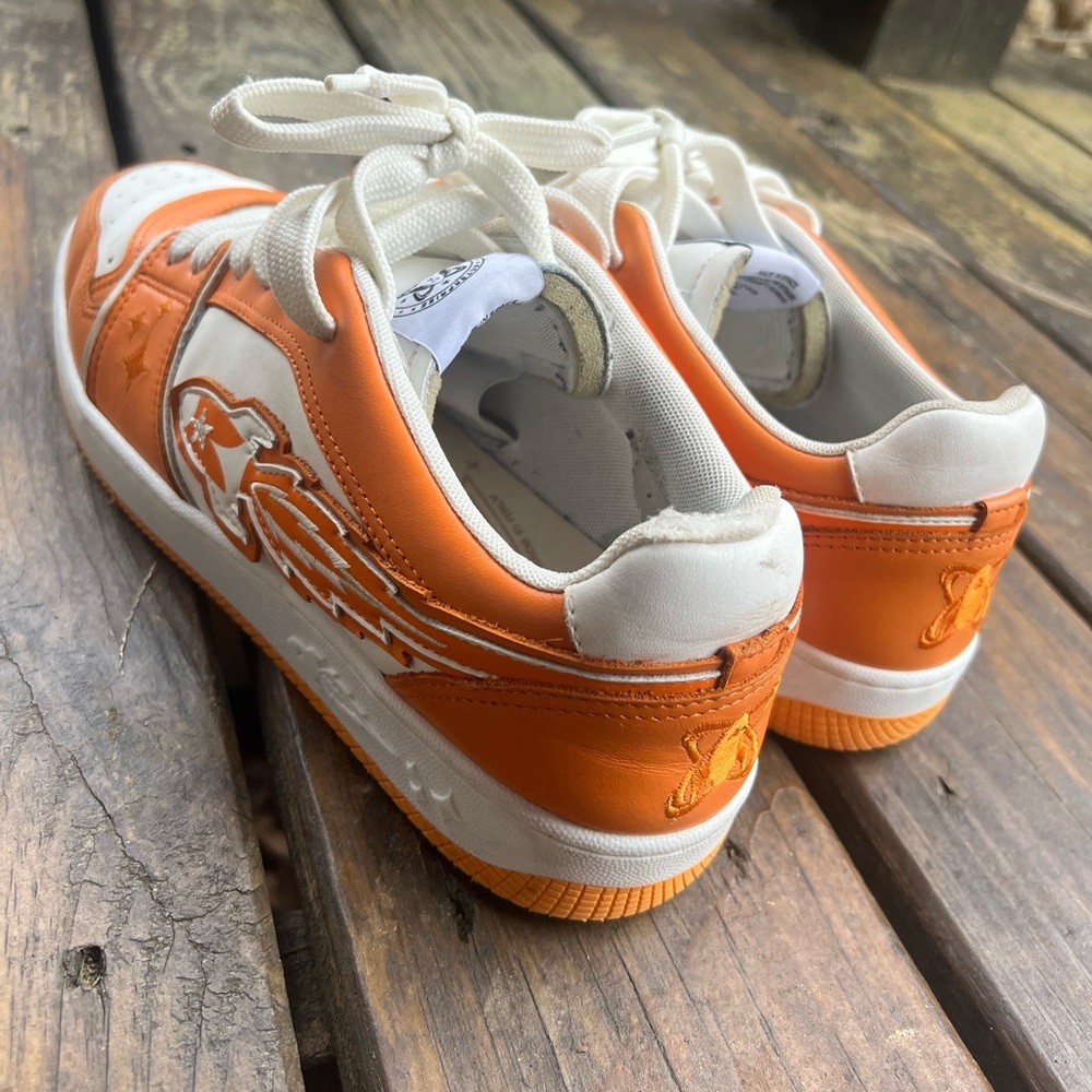 Orange Enterprise Japan Rocket Two-Tone Sneakers (Size 44 / Size 11)